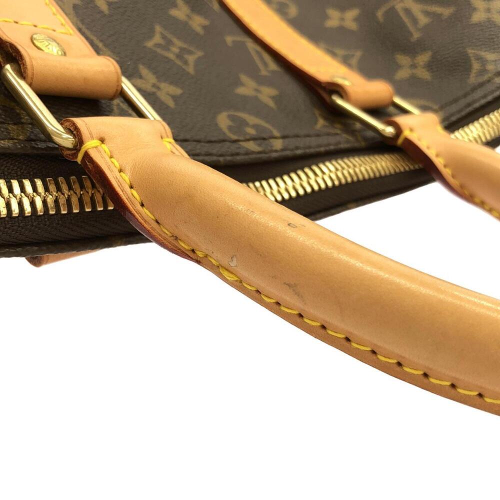 LOUIS VUITTON Authentic Brown Monogram Keepall 45 Boston Bag - Picture 8 of 10